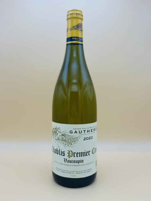 Chablis 1er cru "Vaucoupin" 2022 Cyril Gautheron